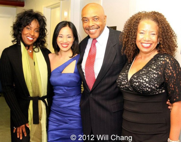 Pauletta Pearson Washington, Lia Chang, Roscoe Orman and Lorey Hayes will perform at the National Black Theater Festival in Winston-Salem, North Carolina, for 4 Celebrity Stage Reading Performances of Lorey Hayes' Power Play, directed by Andre Robinson. Photo by Will Chang